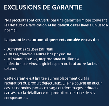 Exclusions de garantie Eco-PC : conditions d’annulation de la garantie limitée.